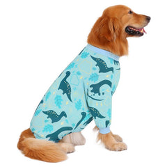 HDE Dog Pajamas - One-Piece Jumpsuit Pjs for Medium to 3XL Large Breed Dogs Husky Clothes Costume
