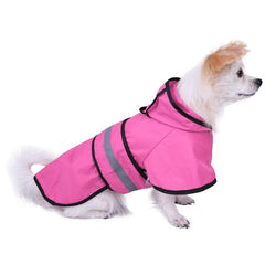 HDE Dog Raincoat Hooded Slicker Poncho for Small to X-Large Dogs and Puppies - Waterproof and Reflective
