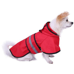 HDE Dog Raincoat Hooded Slicker Poncho for Small to X-Large Dogs and Puppies - Waterproof and Reflective