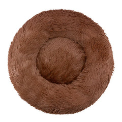 40-90Cm round Pet Bed for Large Dog Bed Super Soft Cat Bed Long Plush Dog House for Medium Dog House Winter Warm Sleeping