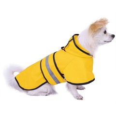 HDE Dog Raincoat Hooded Slicker Poncho for Small to X-Large Dogs and Puppies - Waterproof and Reflective
