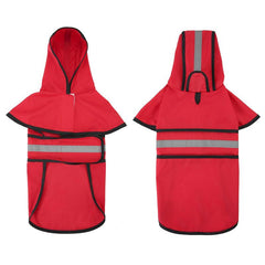 HDE Dog Raincoat Hooded Slicker Poncho for Small to X-Large Dogs and Puppies - Waterproof and Reflective