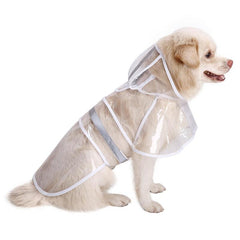 HDE Dog Raincoat Hooded Slicker Poncho for Small to X-Large Dogs and Puppies - Waterproof and Reflective