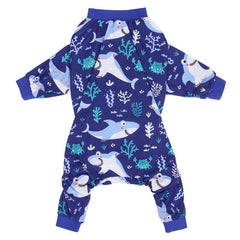HDE Dog Pajamas - One-Piece Jumpsuit Pjs for Medium to 3XL Large Breed Dogs Husky Clothes Costume