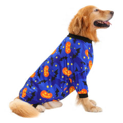 HDE Dog Pajamas - One-Piece Jumpsuit Pjs for Medium to 3XL Large Breed Dogs Husky Clothes Costume