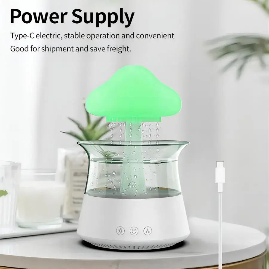 Relax Cloud Ultrasonic Aromatherapy Diffuser & Colorful Humidifier Lamp - Transform Your Space with Peaceful Scents and Soothing Ambiance