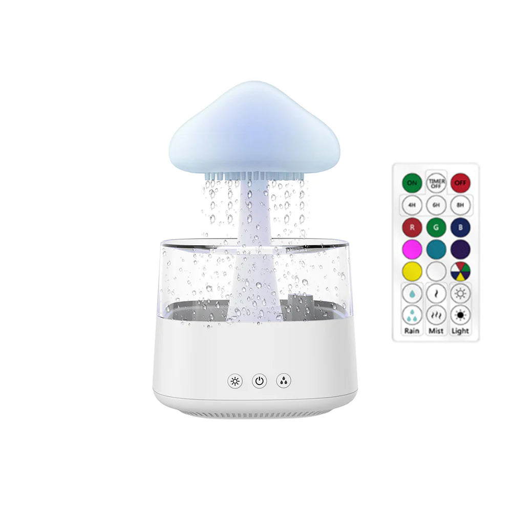 Relax Cloud Ultrasonic Aromatherapy Diffuser & Colorful Humidifier Lamp - Transform Your Space with Peaceful Scents and Soothing Ambiance