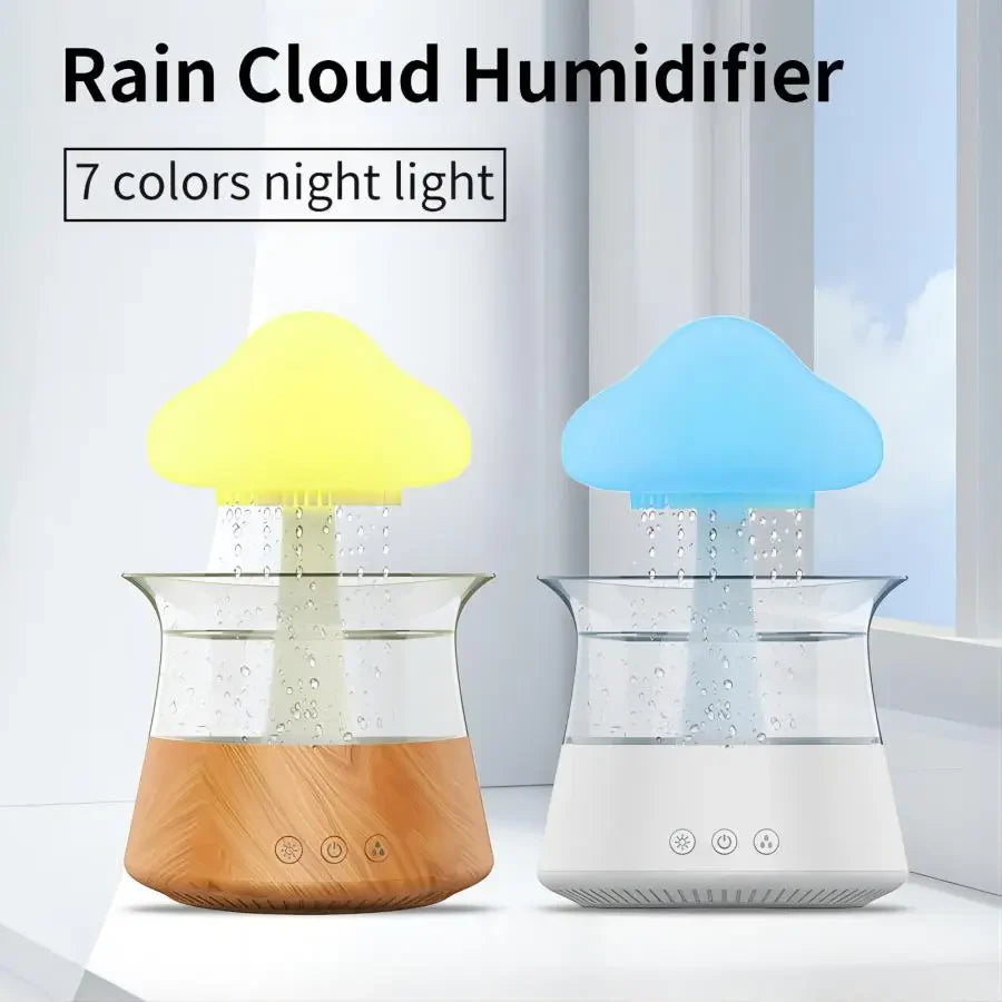 Relax Cloud Ultrasonic Aromatherapy Diffuser & Colorful Humidifier Lamp - Transform Your Space with Peaceful Scents and Soothing Ambiance