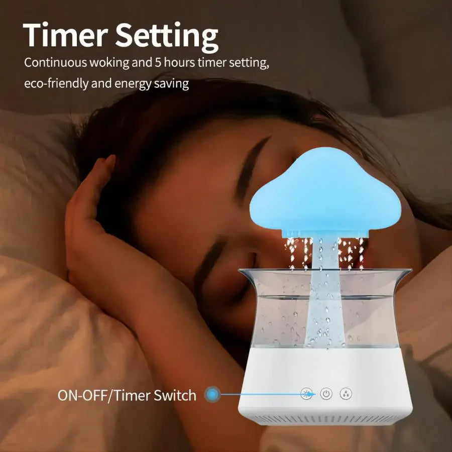 Relax Cloud Ultrasonic Aromatherapy Diffuser & Colorful Humidifier Lamp - Transform Your Space with Peaceful Scents and Soothing Ambiance
